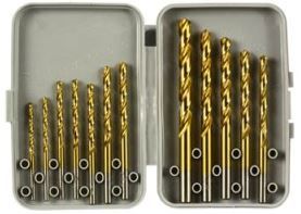 Набор сверл по металлу 3-10 мм P6M5 TiN №64 Волжский Инструмент 2201055, 13 шт - фото